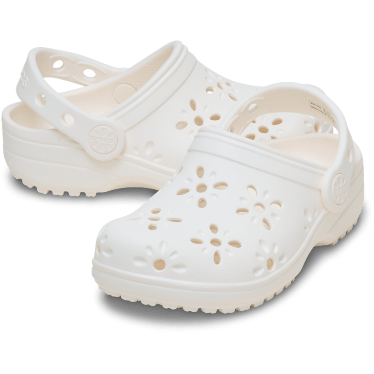 Toddler Classic Floral Cut-Out Clog
