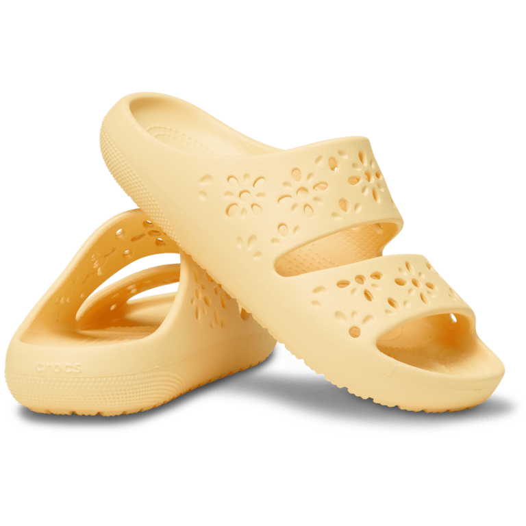 Classic Floral Cutout Sandal