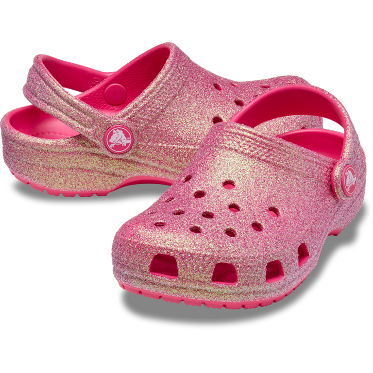 Kids’ Classic Iridescent Glitter Clog