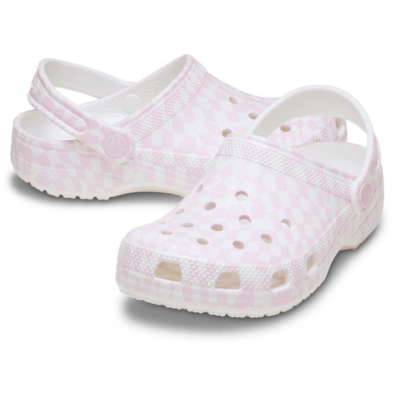 Kids’ Warped Checker Clog