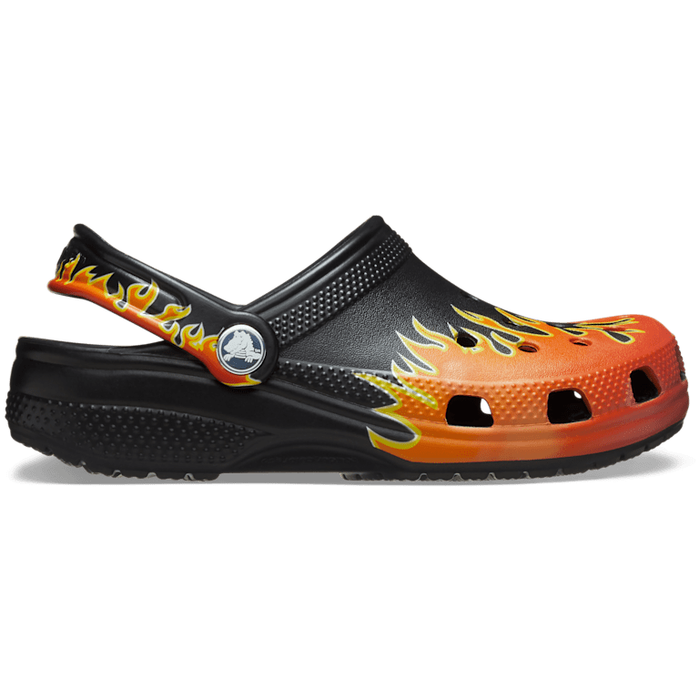 Kids’ Classic Flames Clog