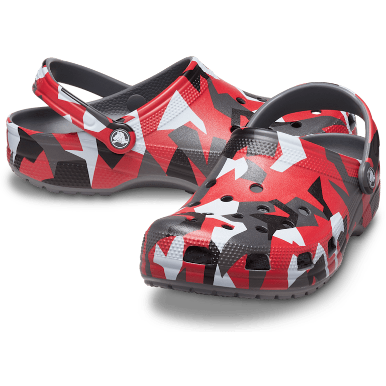 Classic Geo Camo Clog