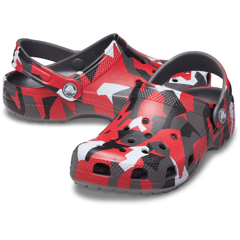 Kids' Classic Geo Camo Clog