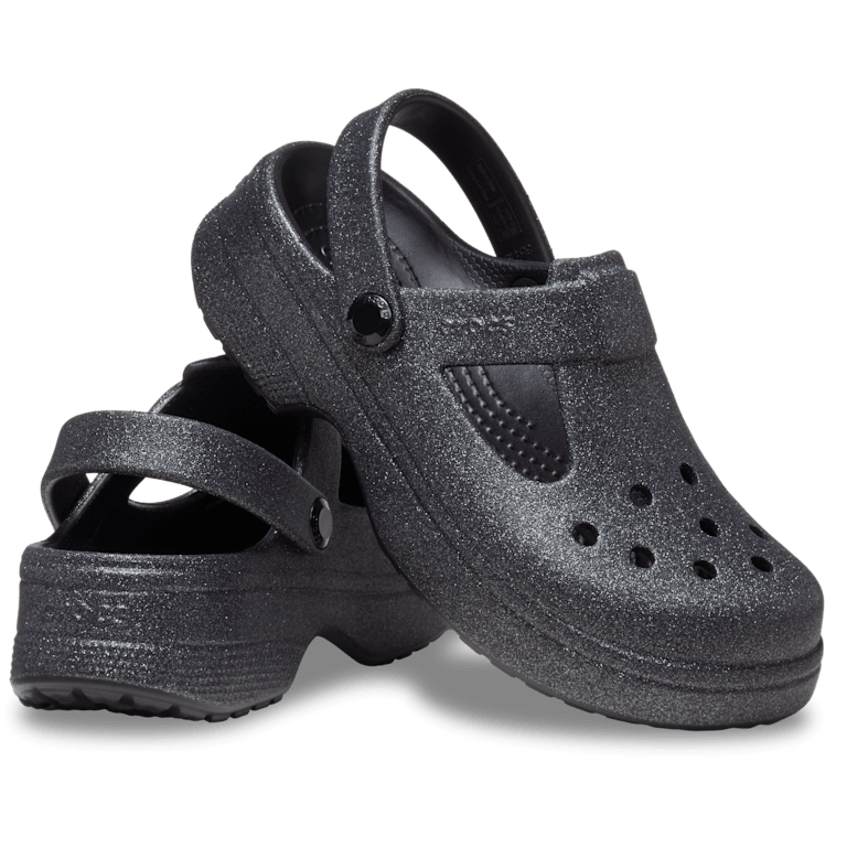 Kids' Classic Mary Jane Glitter Clog