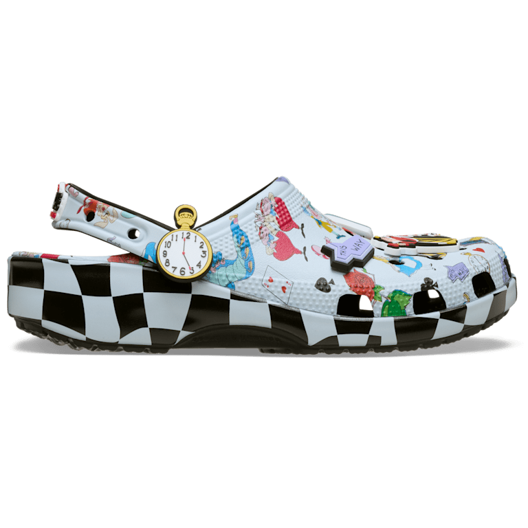 Disney Alice in Wonderland Print Classic Clog Crocs