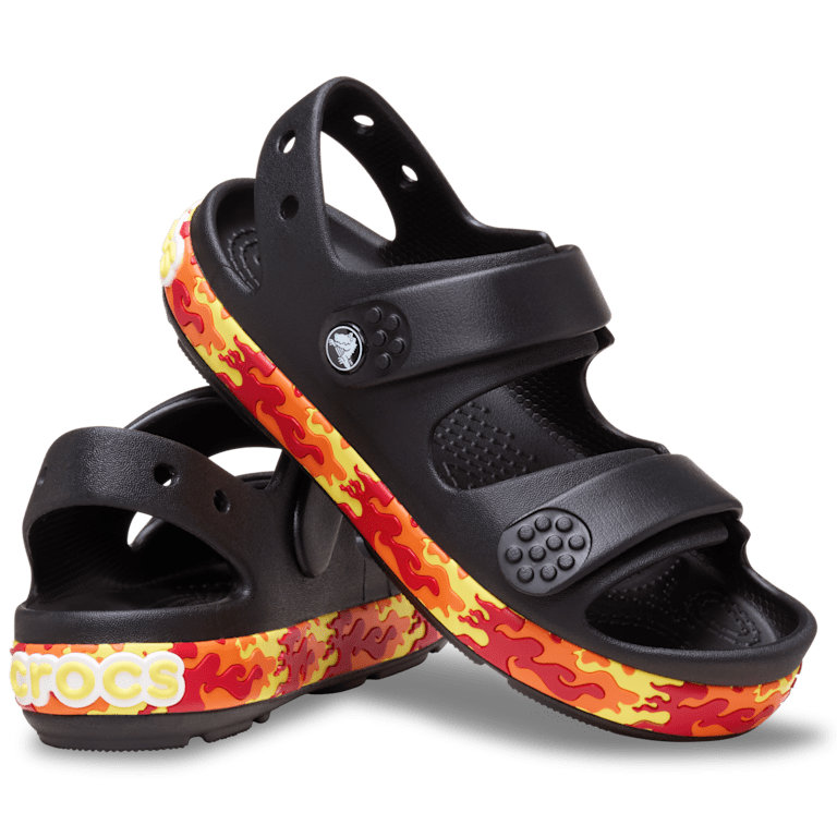 Toddler Crocband™ Cruiser Flames Sandal