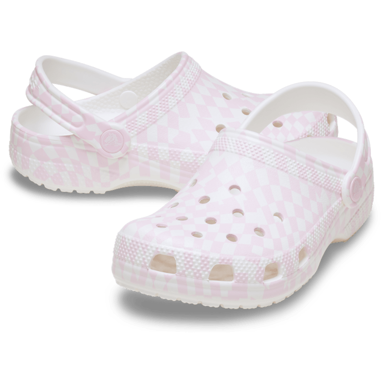 Toddler Warped Checker Clog