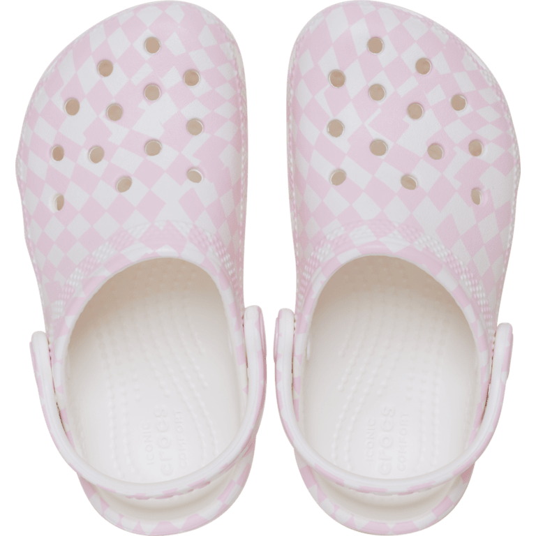 Toddler Warped Checker Clog