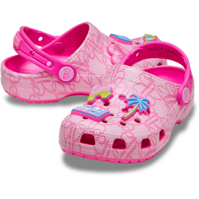 Toddler Mattel Pink Barbie Classic Clog