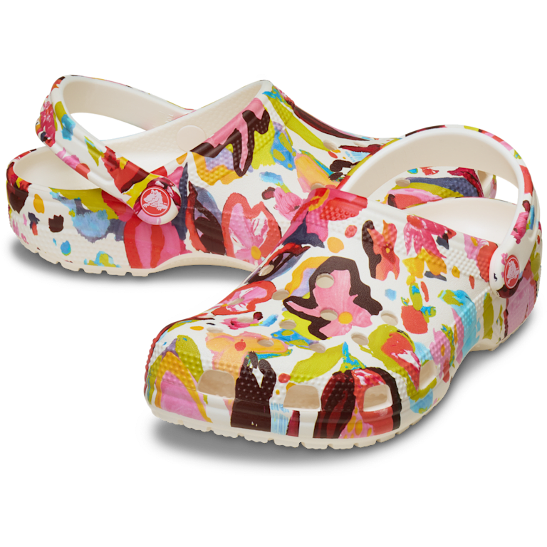 Classic Painted Floral Clog