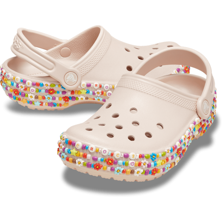 Toddler Classic Beaded Band Clog