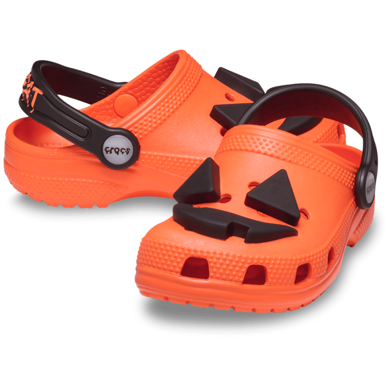 Kids' Classic Jack O' Lantern Lights Clog