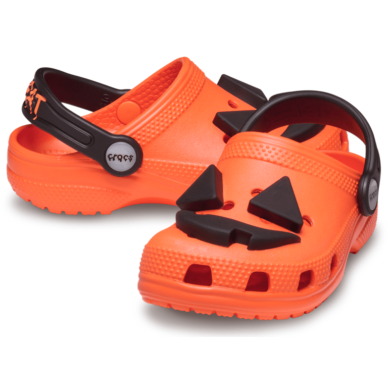Toddler Classic Jack O' Lantern Lights Clog