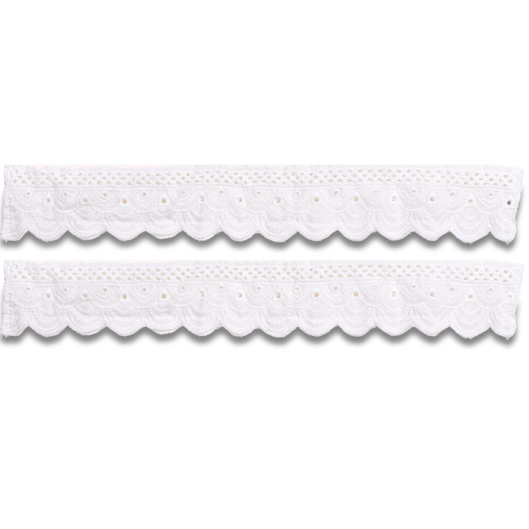 Lace Backstrap Cover Scrunchie 2 Pack