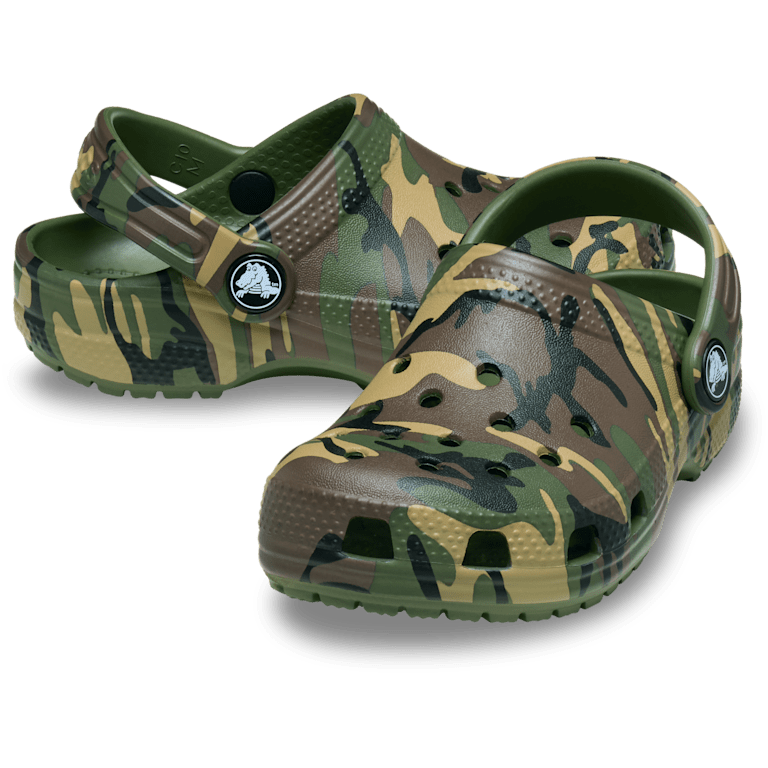 Toddler Classic Camouflage Clog