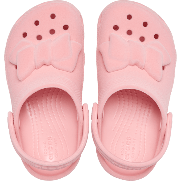 Toddler Classic Velvet Bow Clog