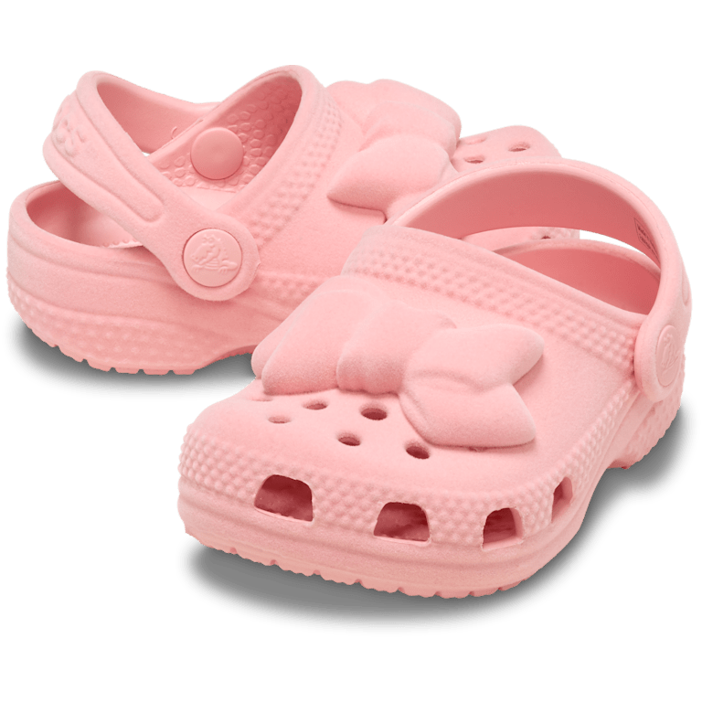 Infant Crocs Littles™ Velvet Bow Clog