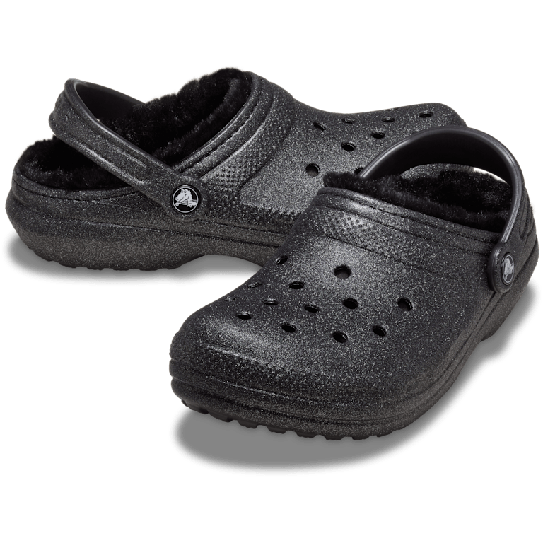 Classic Fuzz Lined Glitter Clog
