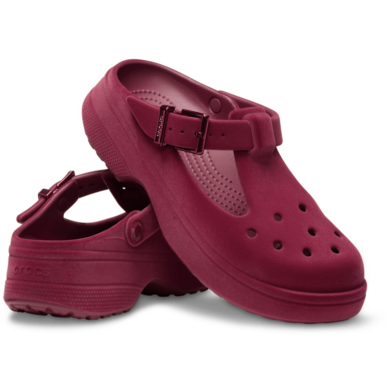 Classic Mary Jane Velvet Clog