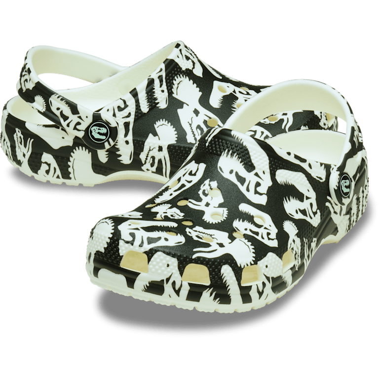 Kid's Classic Glow Dino Clog