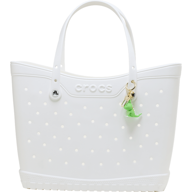 Green Dino Bag Charm