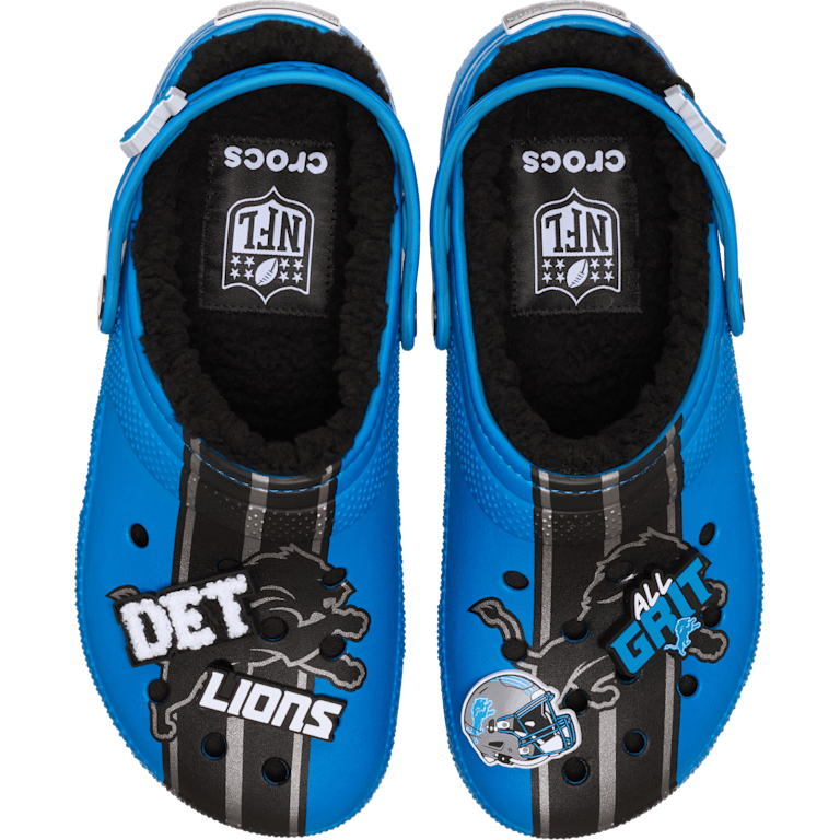 NFL Detroit Lions Classic Lined Clog