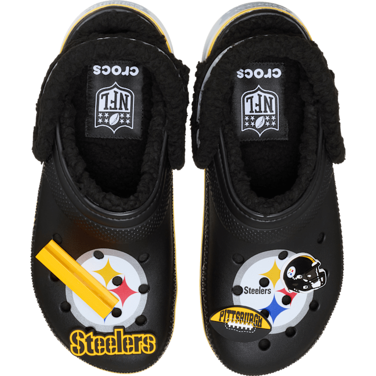 NFL Pittsburgh Steelers Classic Lined Clog Crocs