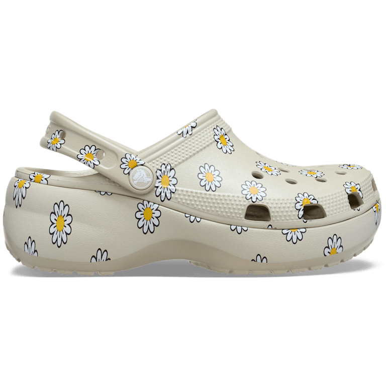 Classic Platform Floral Clog