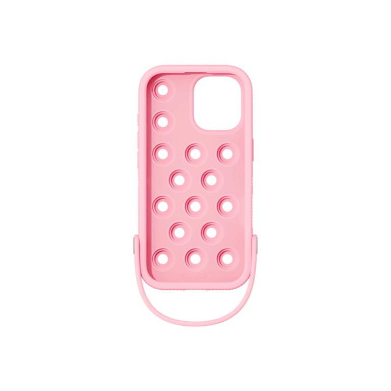 Crocs iPhone 17 Compatible Case, Pink, OS