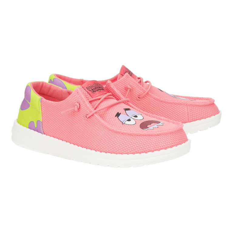 Hey Dude Spongebob Sneakers For Adults Wendy Funk SpongeBob Patrick