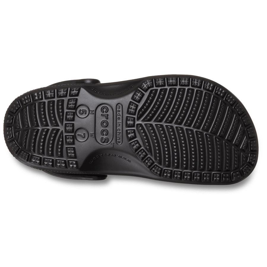 Black Classic Clog - Bottom - Crocs