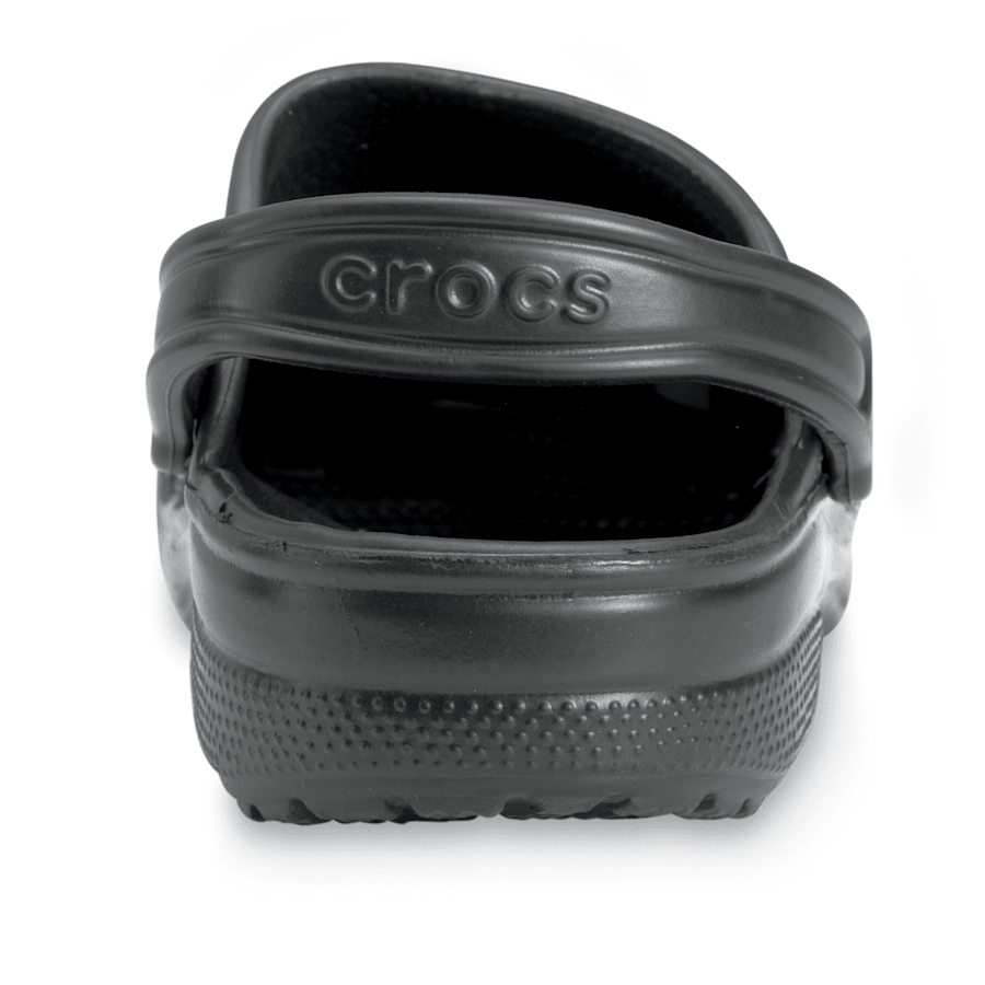 Black Classic Clog - Back - Crocs