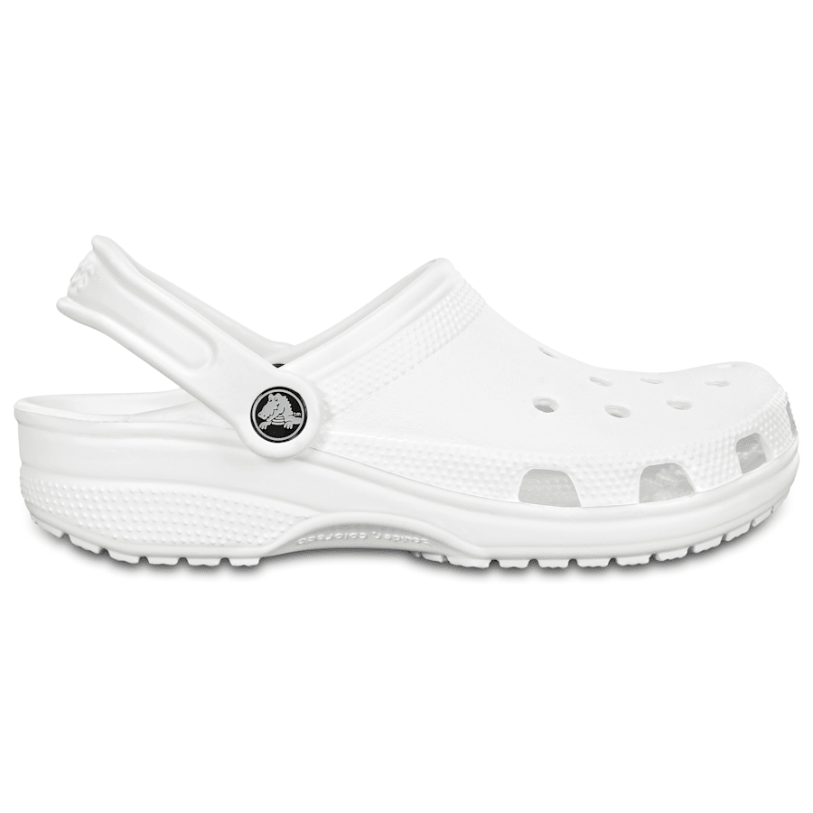 White Classic Clog - Side - Crocs