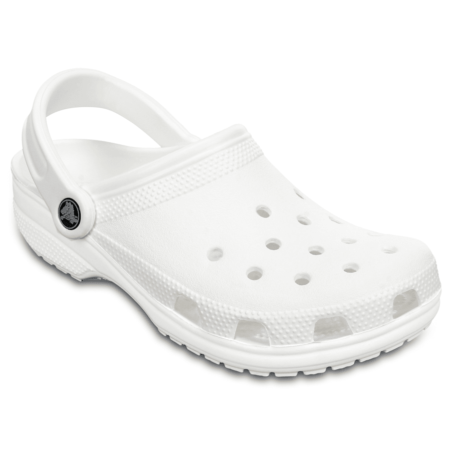White Classic Clog - Front - Crocs