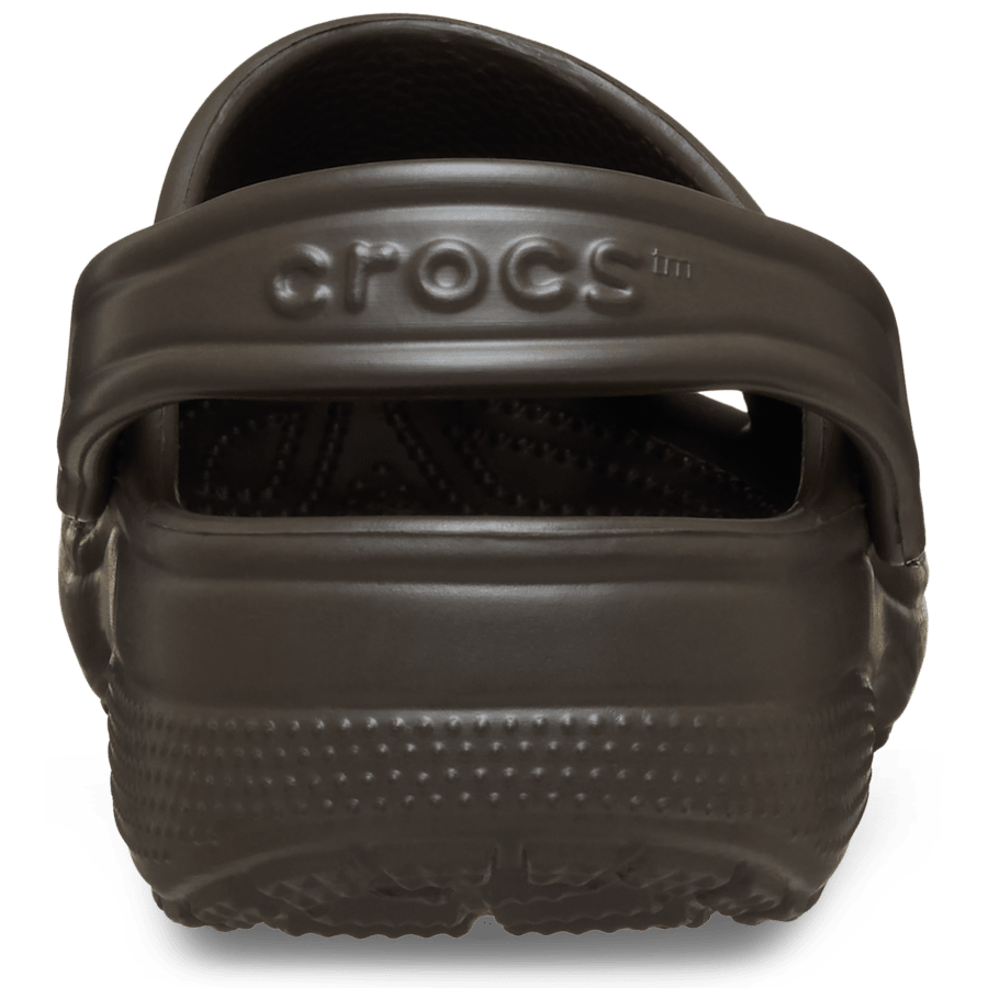 Espresso Classic Clog - Back - Crocs