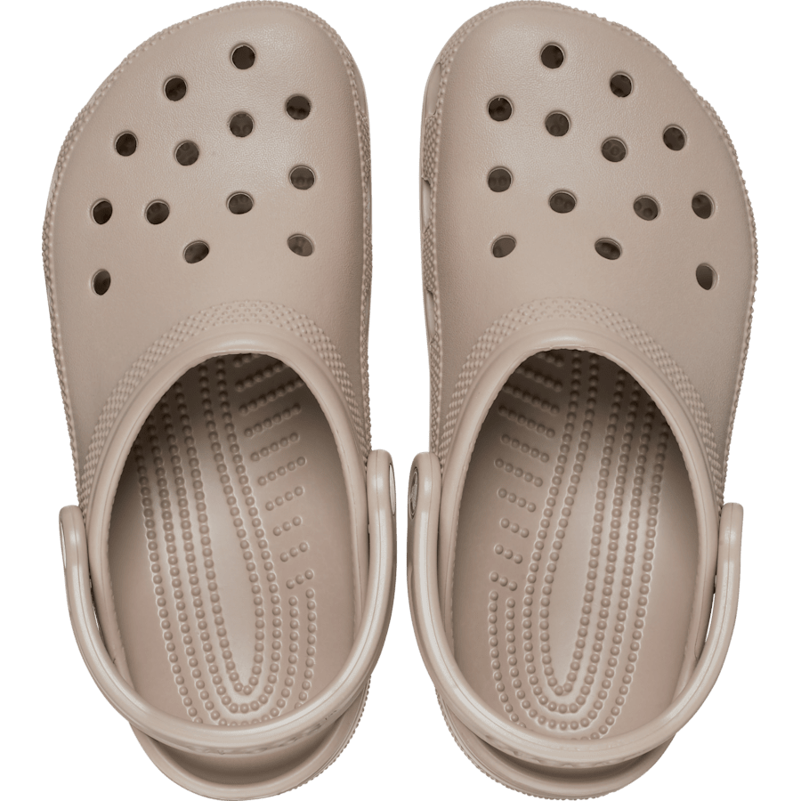 Taupe Classic Clog - Top - Crocs