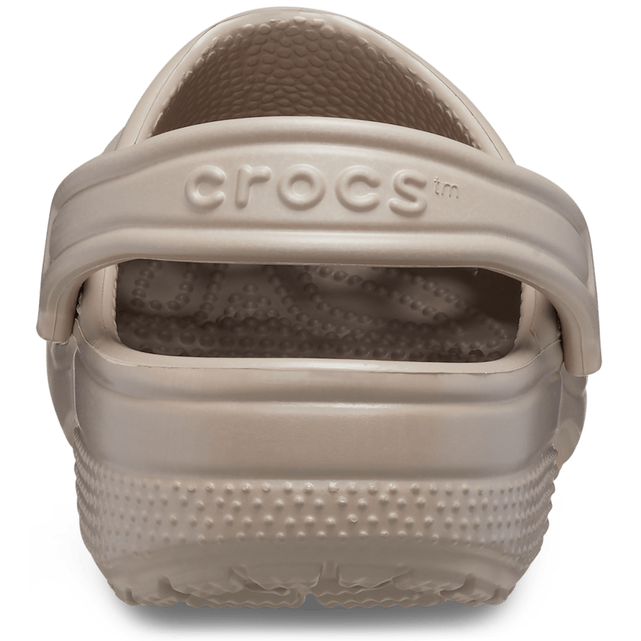 Taupe Classic Clog - Back - Crocs