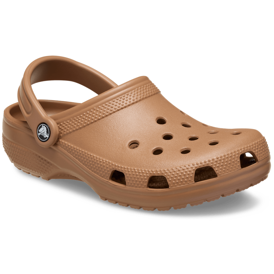 Milk Chocolate Classic Clog - Angle - Crocs