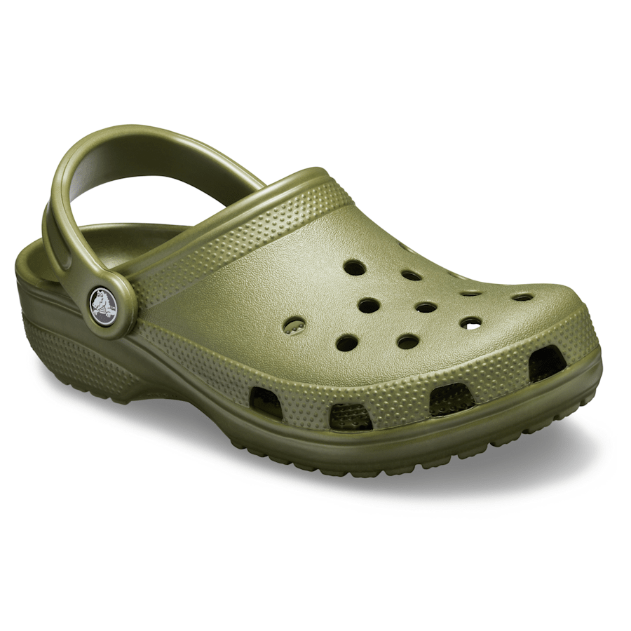 Army Green Classic Clog - Front - Crocs