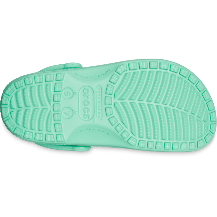 Jade Stone Classic Clog - Bottom - Crocs