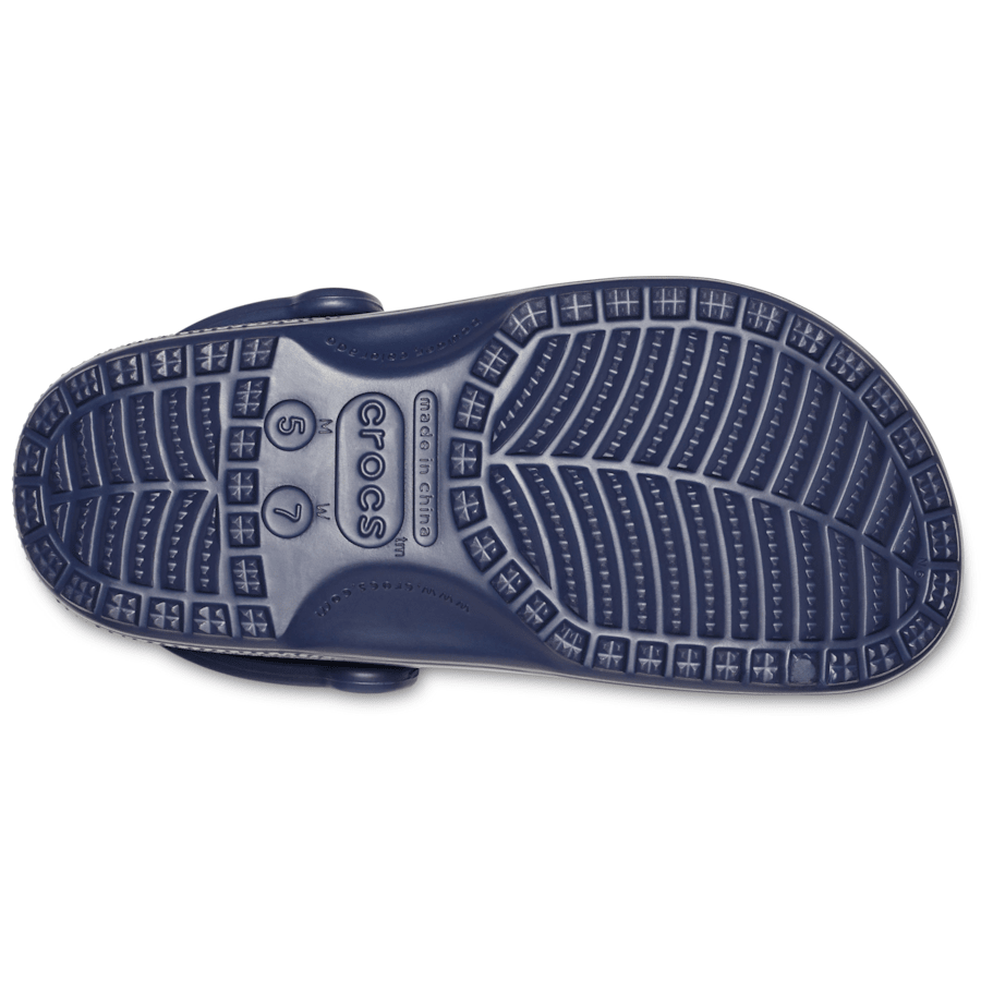 Navy Classic Clog - Bottom - Crocs