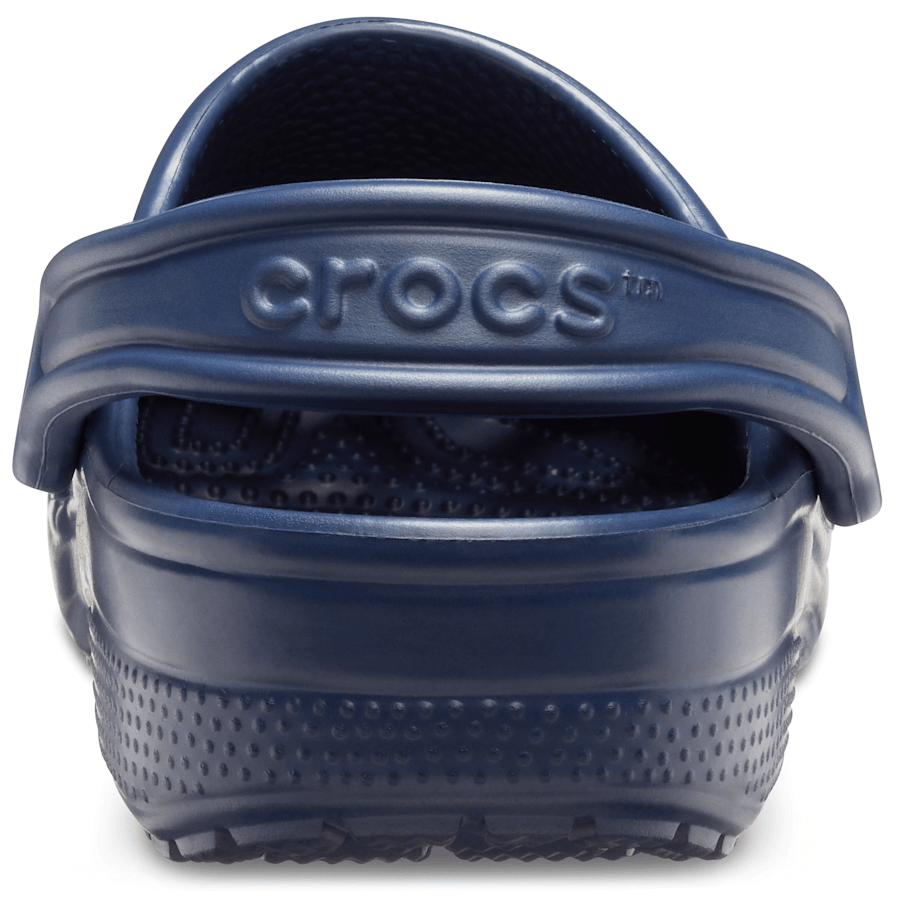 Navy Classic Clog - Back - Crocs
