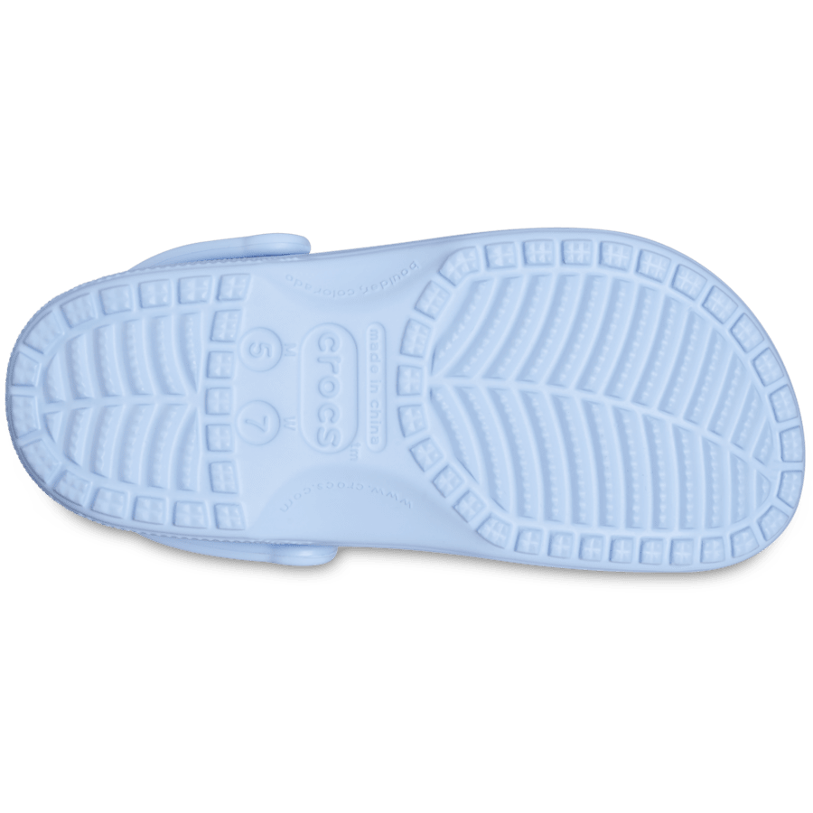 Blue Calcite Classic Clog - Bottom - Crocs