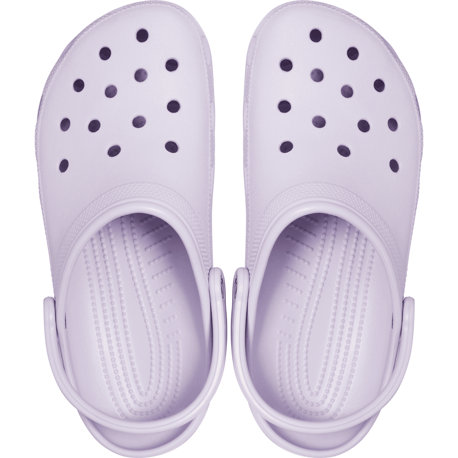Lavender Classic Clog - Custom Angle - Crocs