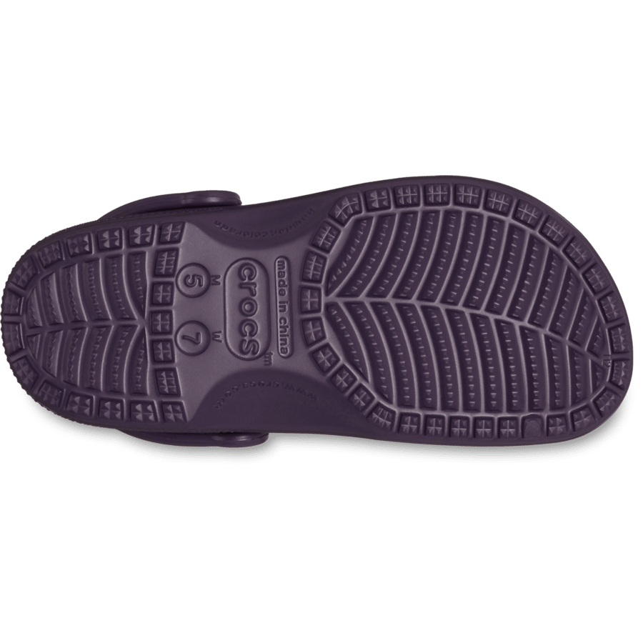Dark Iris Classic Clog - Bottom - Crocs