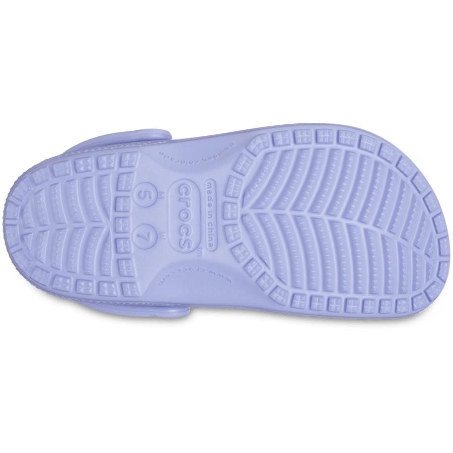 Mystic Purple Classic Clog - Bottom - Crocs