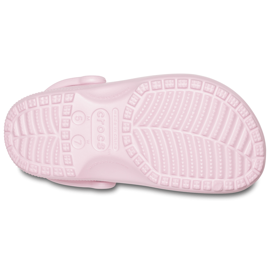 Ballerina Pink Classic Clog - Bottom - Crocs