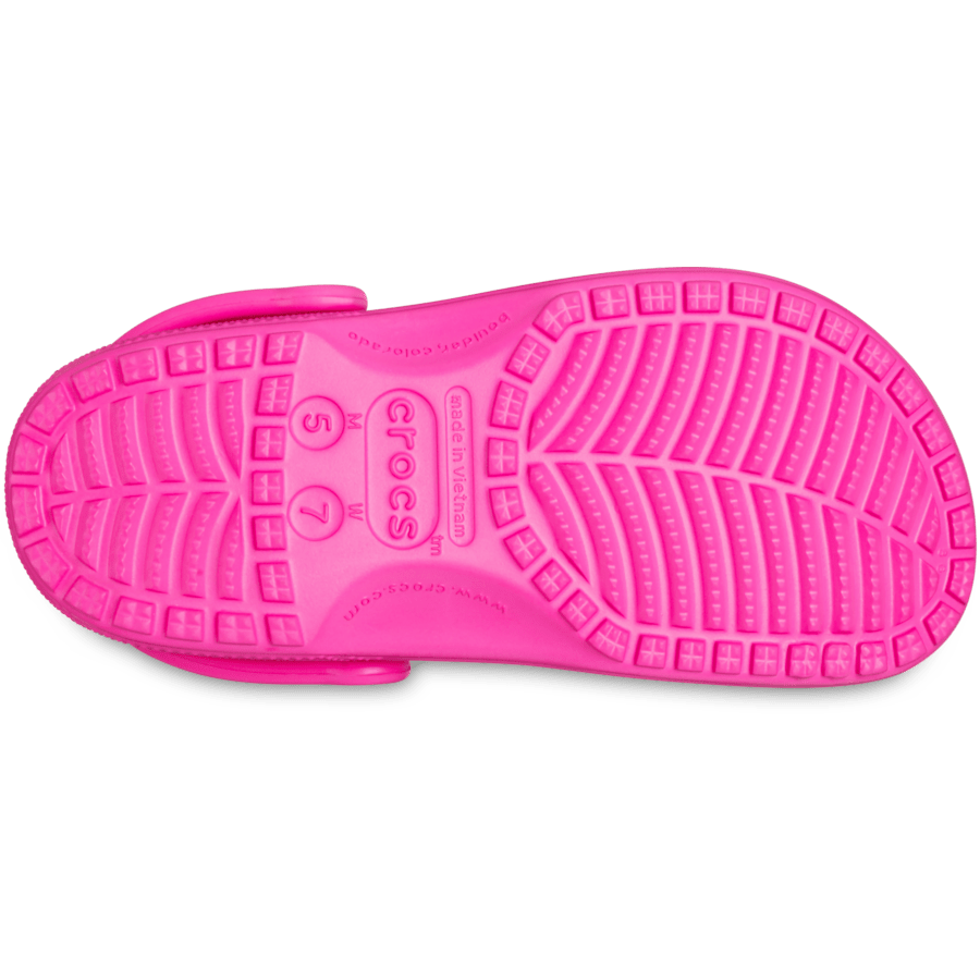 Pink Crush Classic Clog - Bottom - Crocs