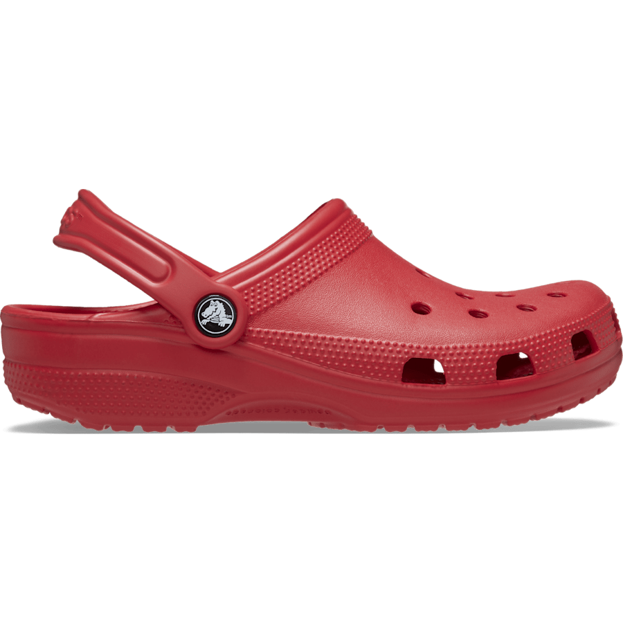 Varsity Red Classic Clog - Side - Crocs