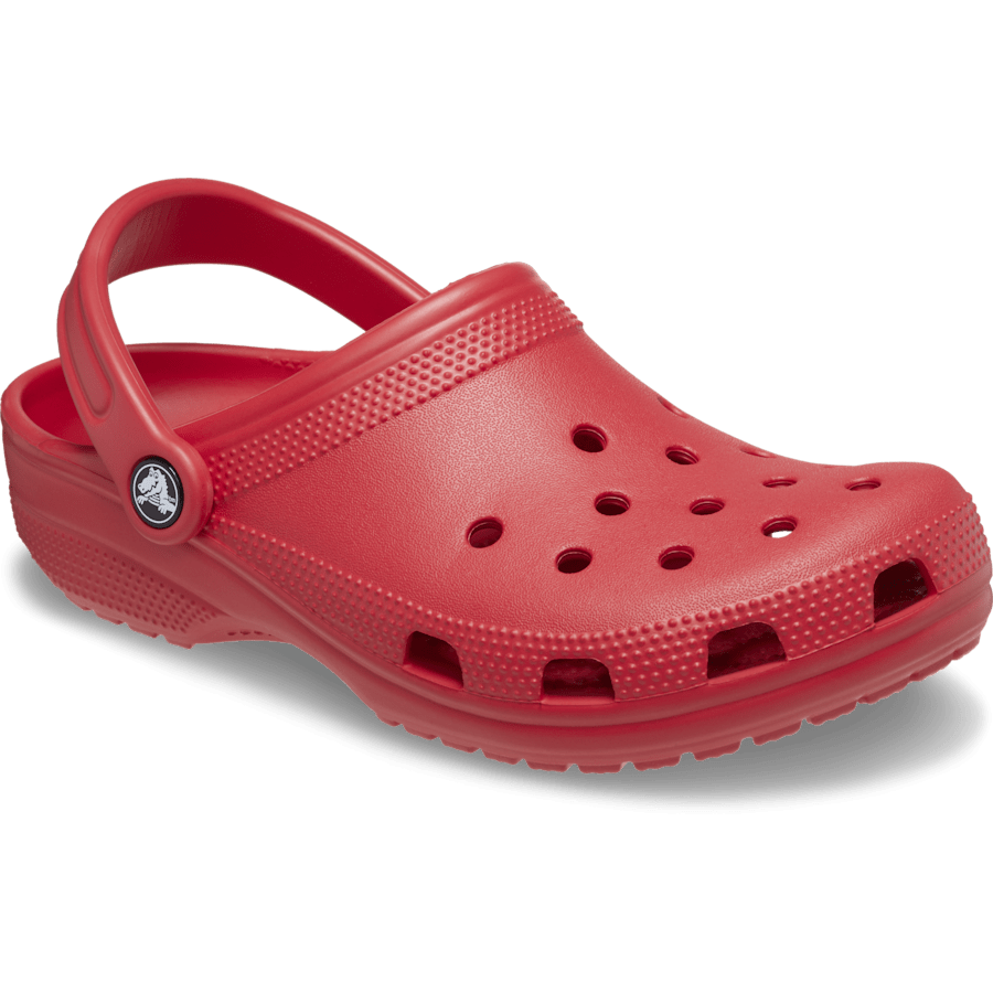 Varsity Red Classic Clog - Angle - Crocs